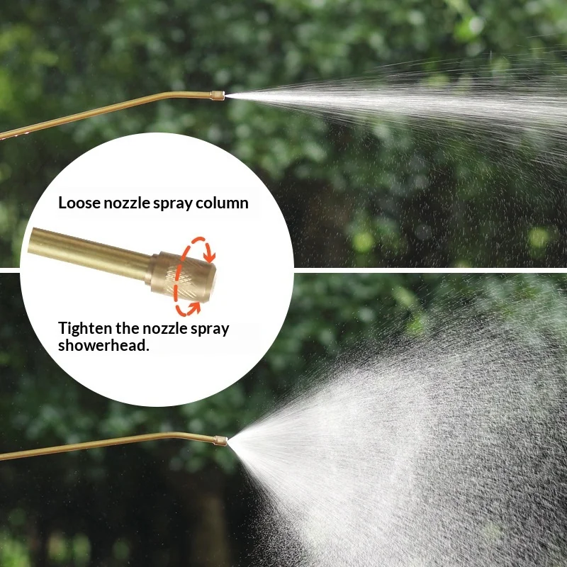 5 Liters Manual Sprayer Household Cleaning Disinfectionshoulder Air Pressure Watering Can Pesticide Atomization