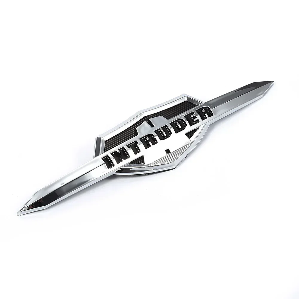 X/Motorcycle Chrome 3D Fuel Gas Tank Emblem Badge Decoration Decals Stickers For Suzuki Intruder VL 400 800 1500 LC1500 Volusia.