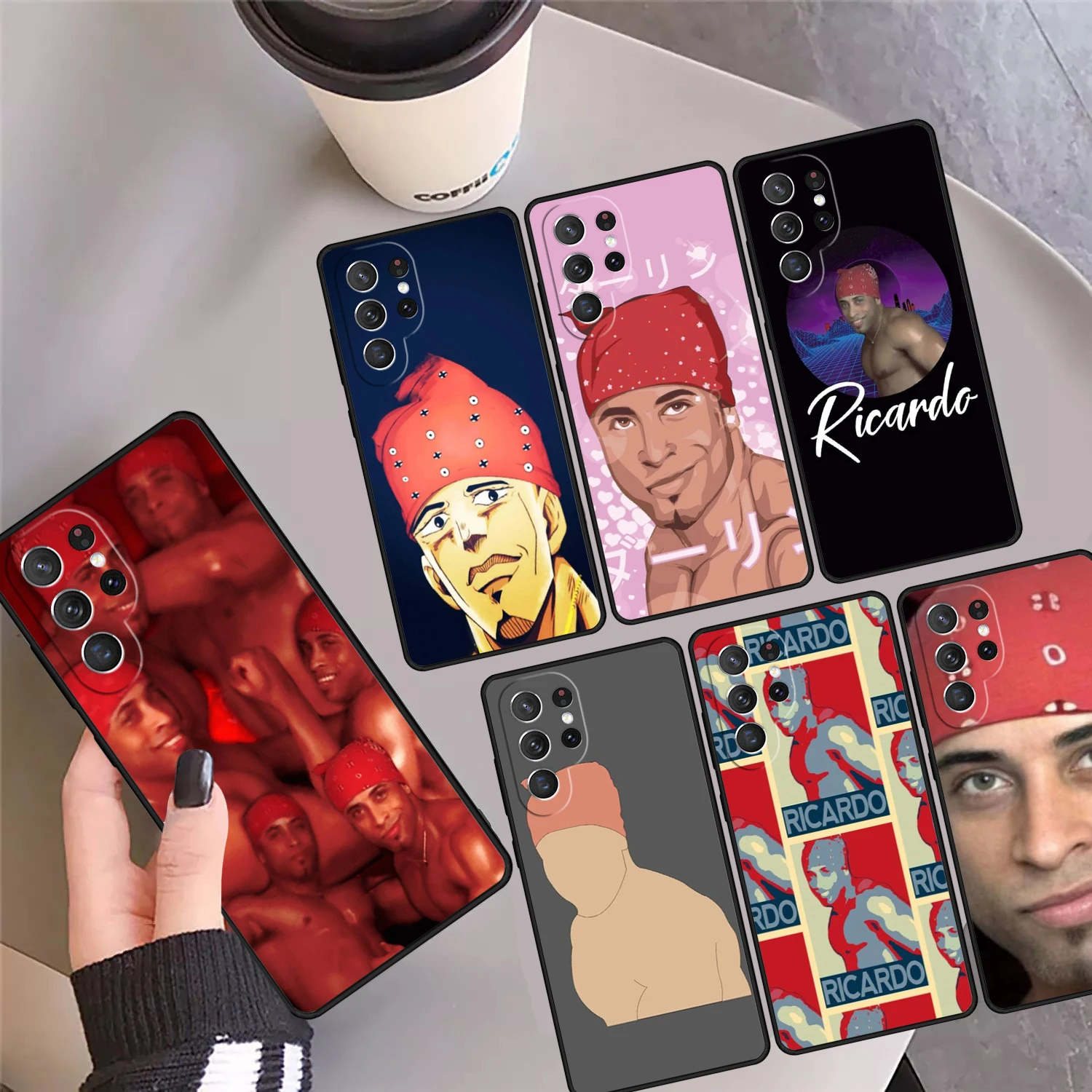 

Чехол для телефона Ricardo Milos, чехол для Samsung Galaxy S24 S25 Ultra S23 S22 Plus S21 FE S20 Note 10 20 Pro