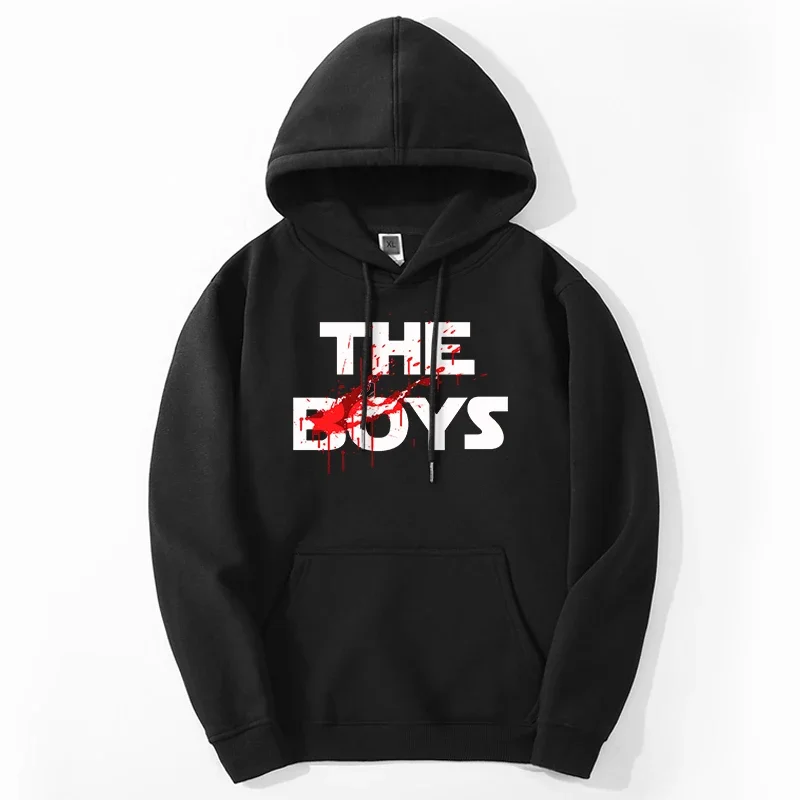 

The Boys TV Show Hoodie Pullovers Sweatshirts Star Light Homelander Graphic Printed Tops Oversize Long Sleeve Moletom Clothes