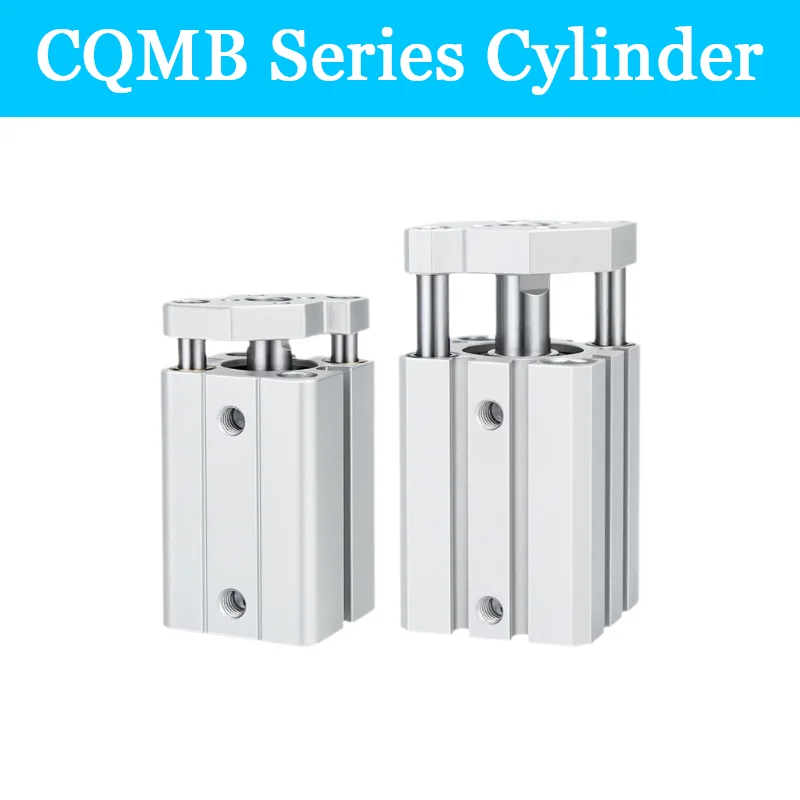 

Smc Type Cqmb Series Cylinder Non-Magnetic Thin Cylinder Double-Action Guide Rod Small Cylinder Cylinder Diameter 12 16 20 25 32 40 50 Stroke 5-100mm