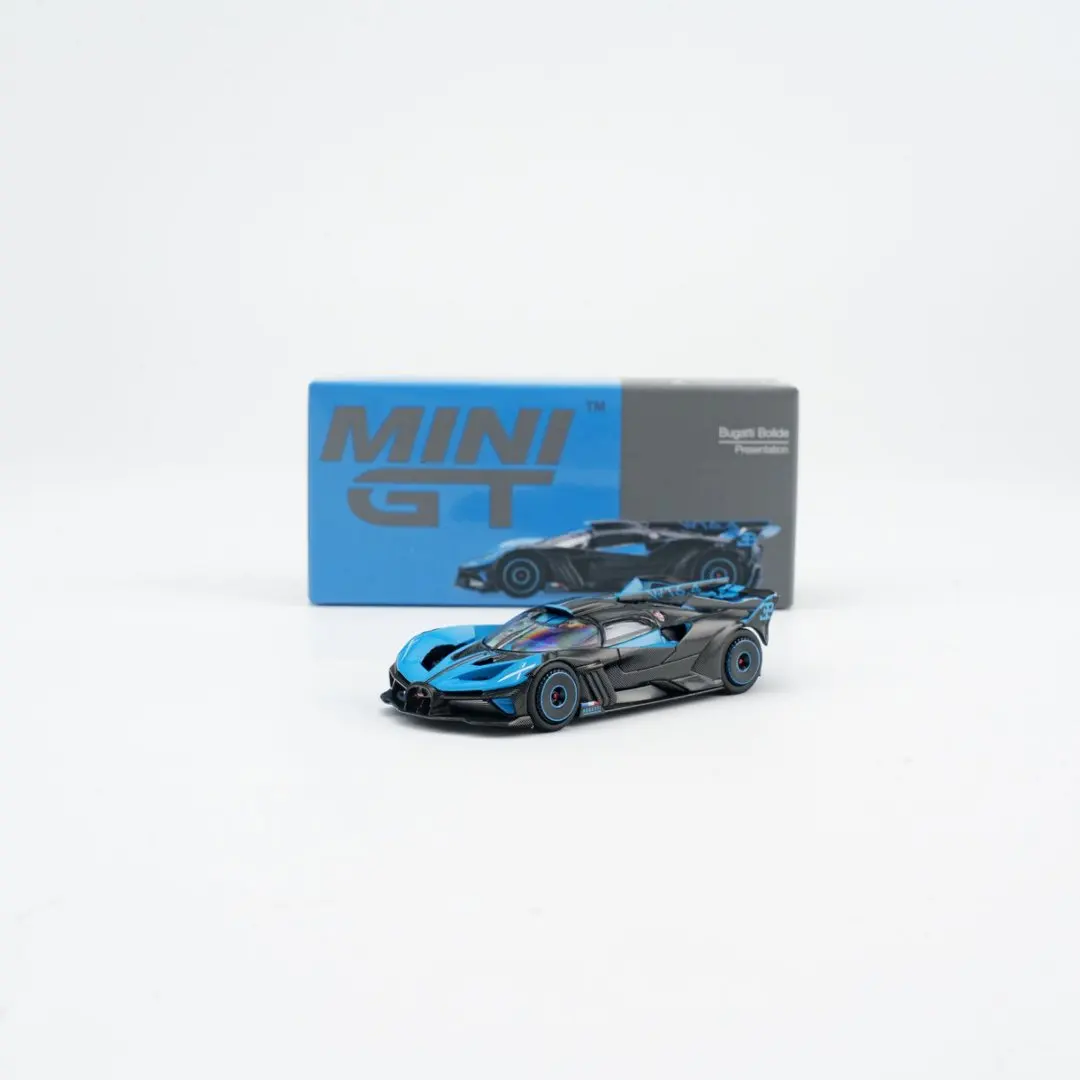 

MINI GT 1:64 #1063 Bugatti Bolide Presentation Alloy Die Casting Car Model Collection Gift