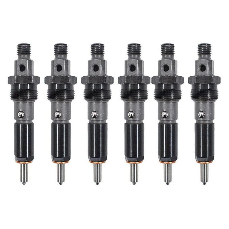 

6PCS/Lot Fuel Injectors For Dodge Cummins 5.9L 6BT Diesel Engine 0432131837 3919350 Car Repair Accessories