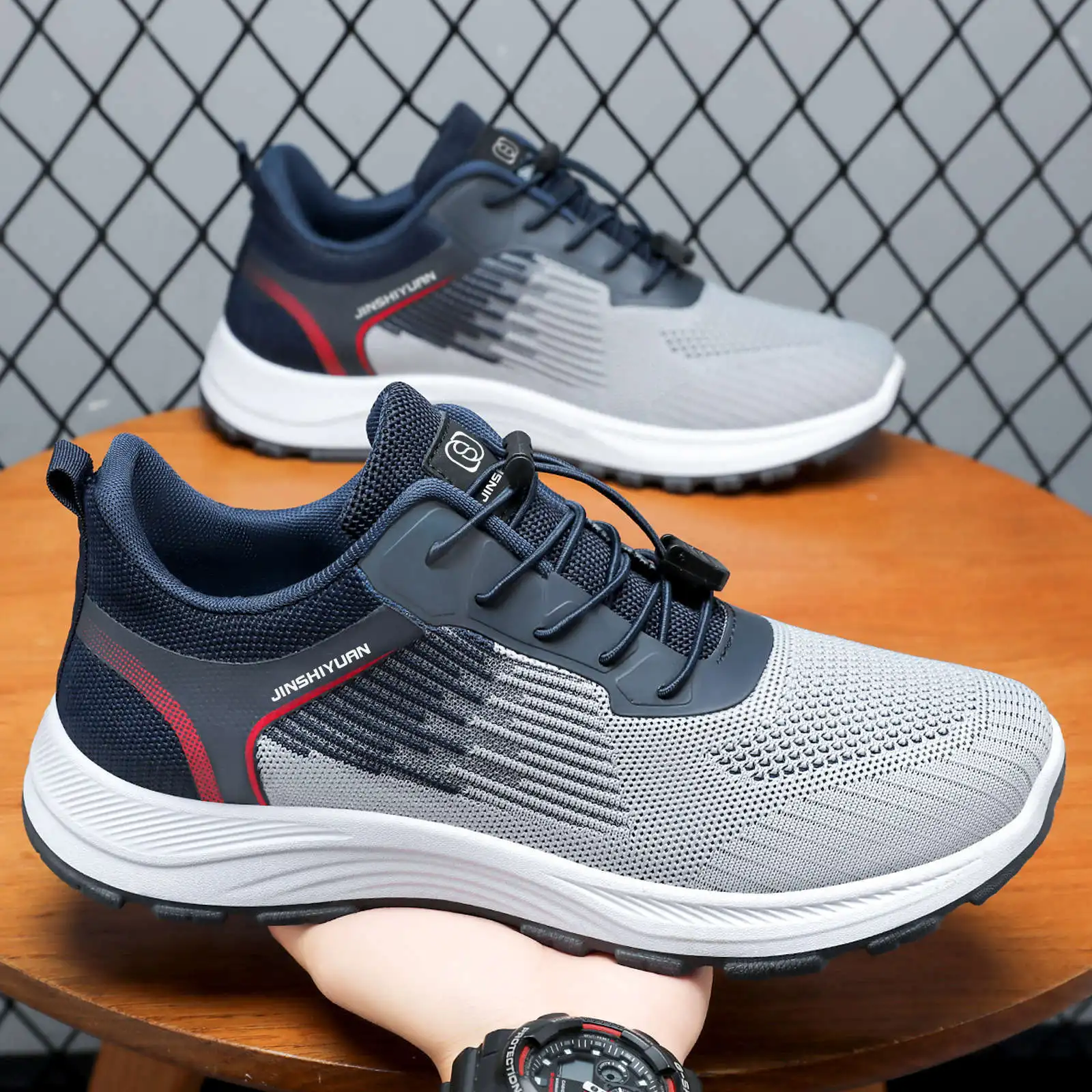 

Men's 2026 summer new mesh breathable walking shoes for couples versatile soft sole casual sports men's shoes