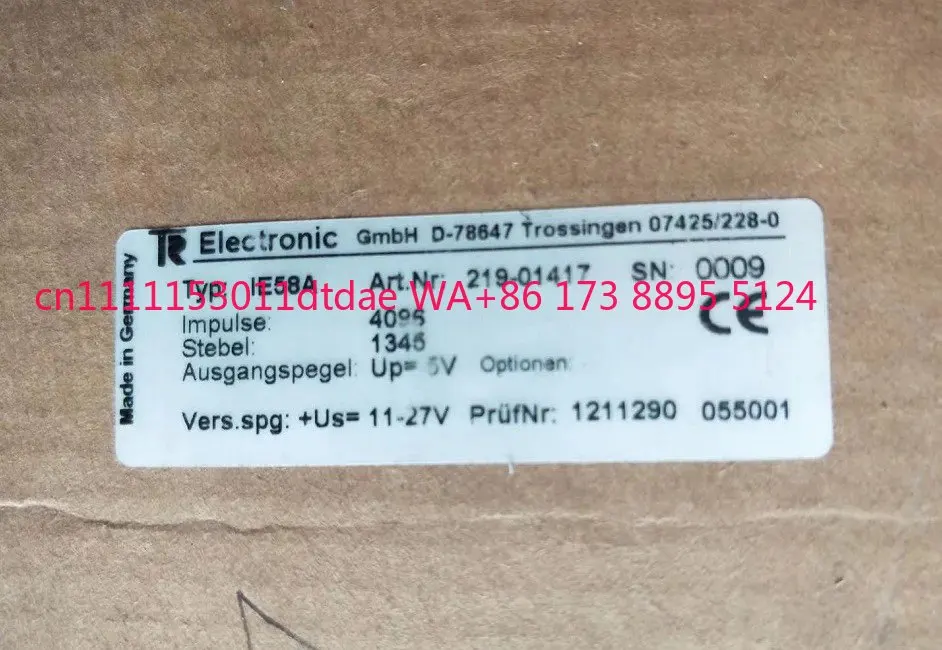 

TR encoder IE58A series photoelectric rotary encoder