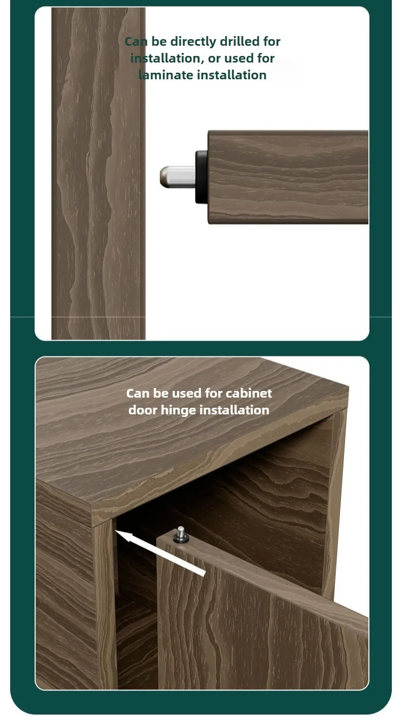 30 Stück schwarze federbelastete Ersatzstifte, einziehbare Federstifte für die Reparatur von Tür- und Fensterlamellen bei Löchern von 7-8 cm. – Detail 8