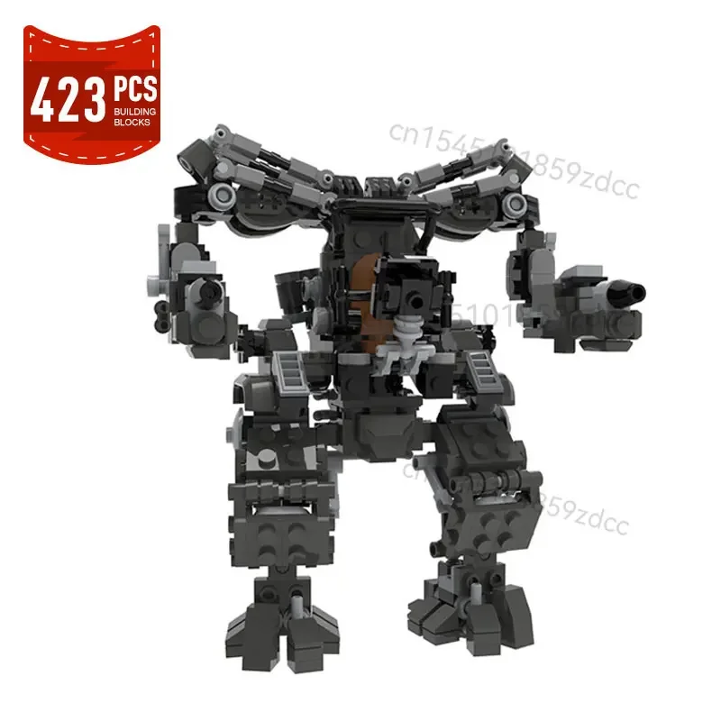 MOC Movies Action Figures Matrixed-Robot Model Building Blocks Set High-tech Mecha Robot Bricks Assemble Toys Gifts