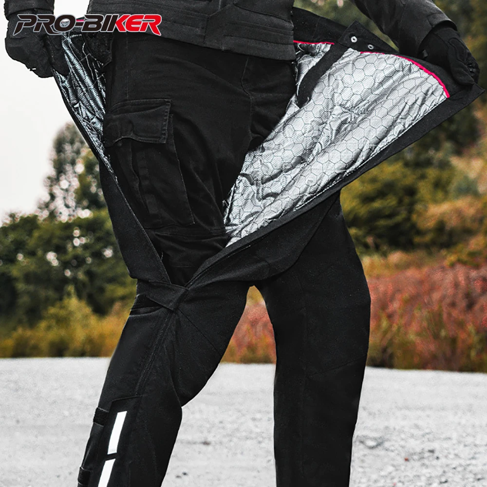 

Men's Motorcycle Pants Wind-proof And Warm-keeping Motorcycle Riding Pants Fall-proof Pants Motocross Pants Quick-release Pants
