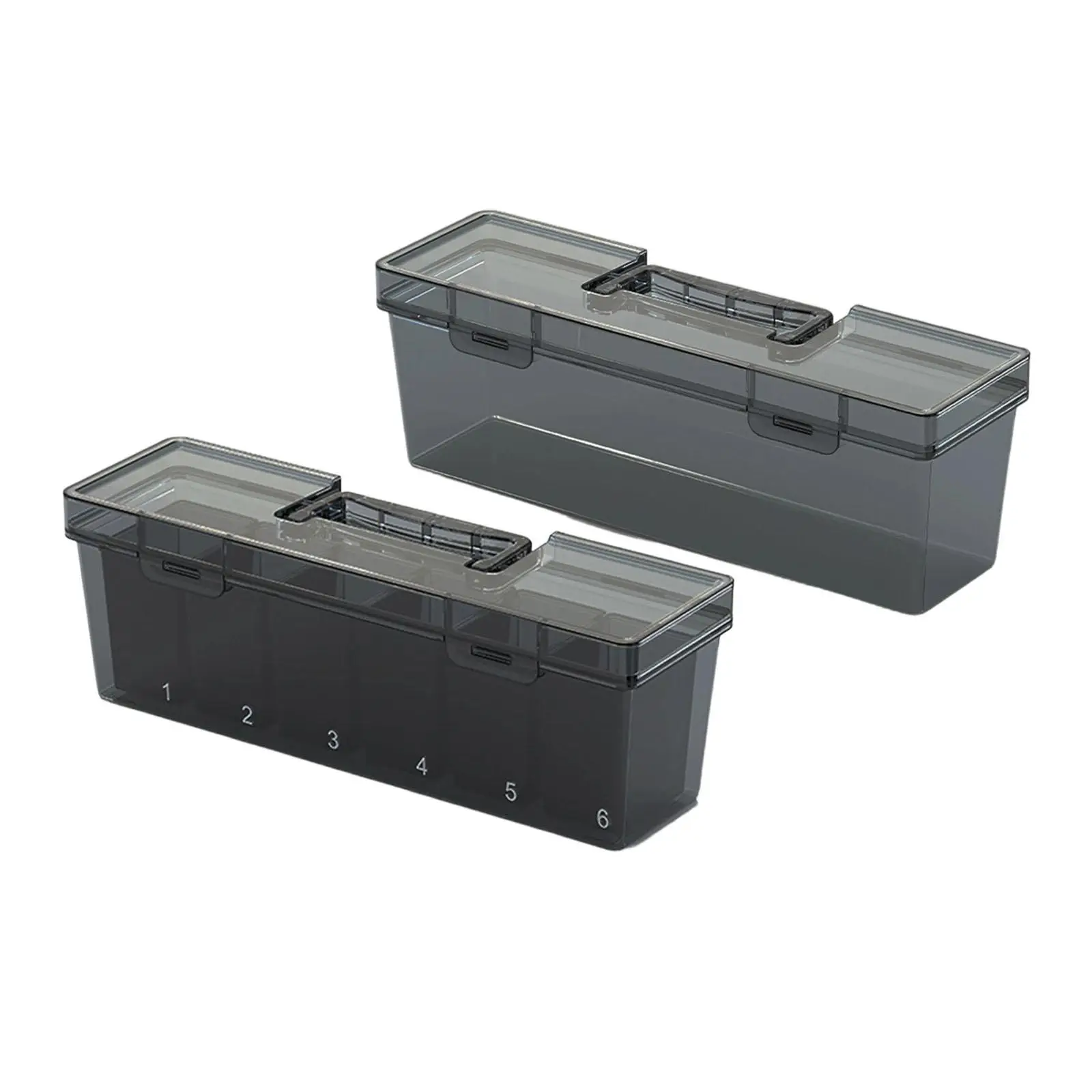 

Tool Box Hardware Container Organization Portable Protective Storage Case for Hardware Fishing Accessories Nails Jewelry