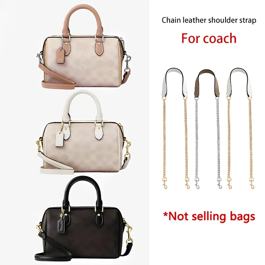 Chaîne de remplacement pour bandoulière, accessoires compatibles avec le sac à main Rowan18, sangle d'épaule pour sacs Coach Boston, pour Rowan18