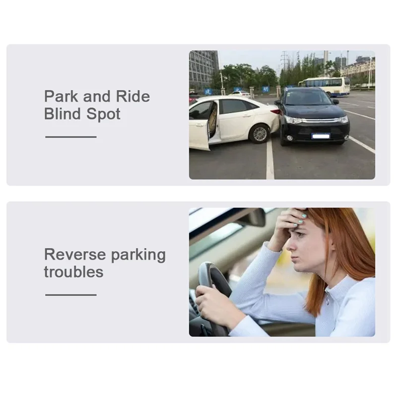 

A60E-Car AHD 5-дюймовый цифровой монитор бокового вида с зеркальной системой с 2 камерами ночного видения HD 720P