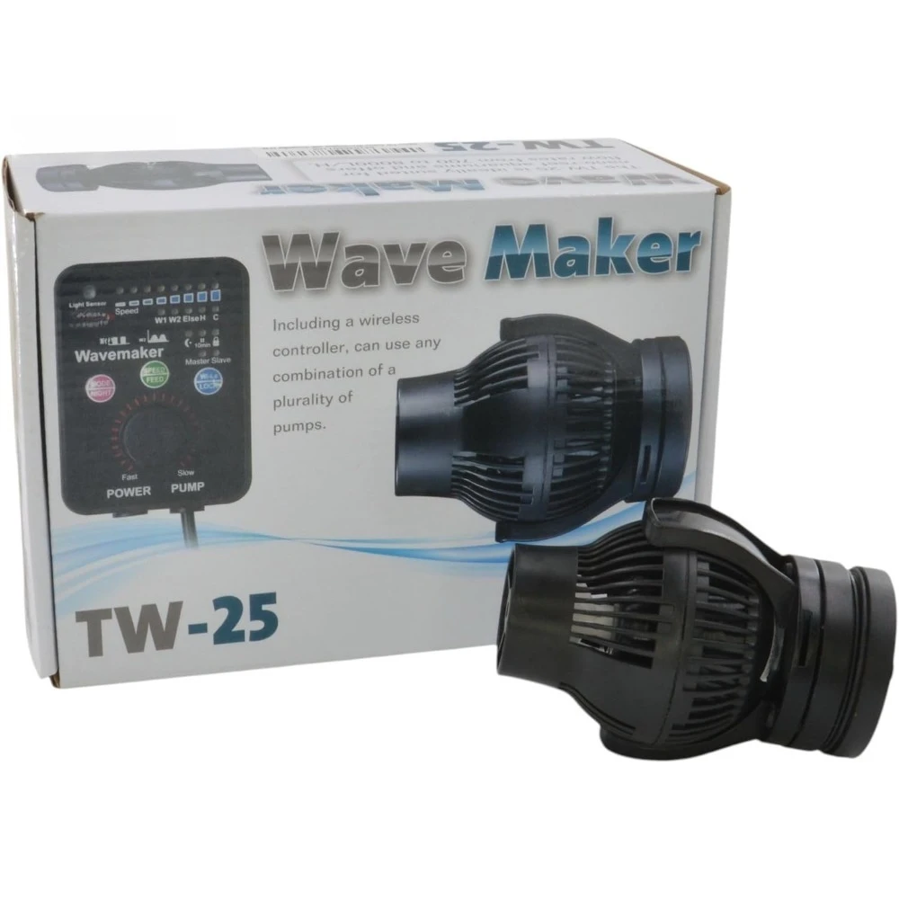 

Генератор волн TW-25 с регулируемым контроллером потока, 800–1700 галлонов в час, для аквариума