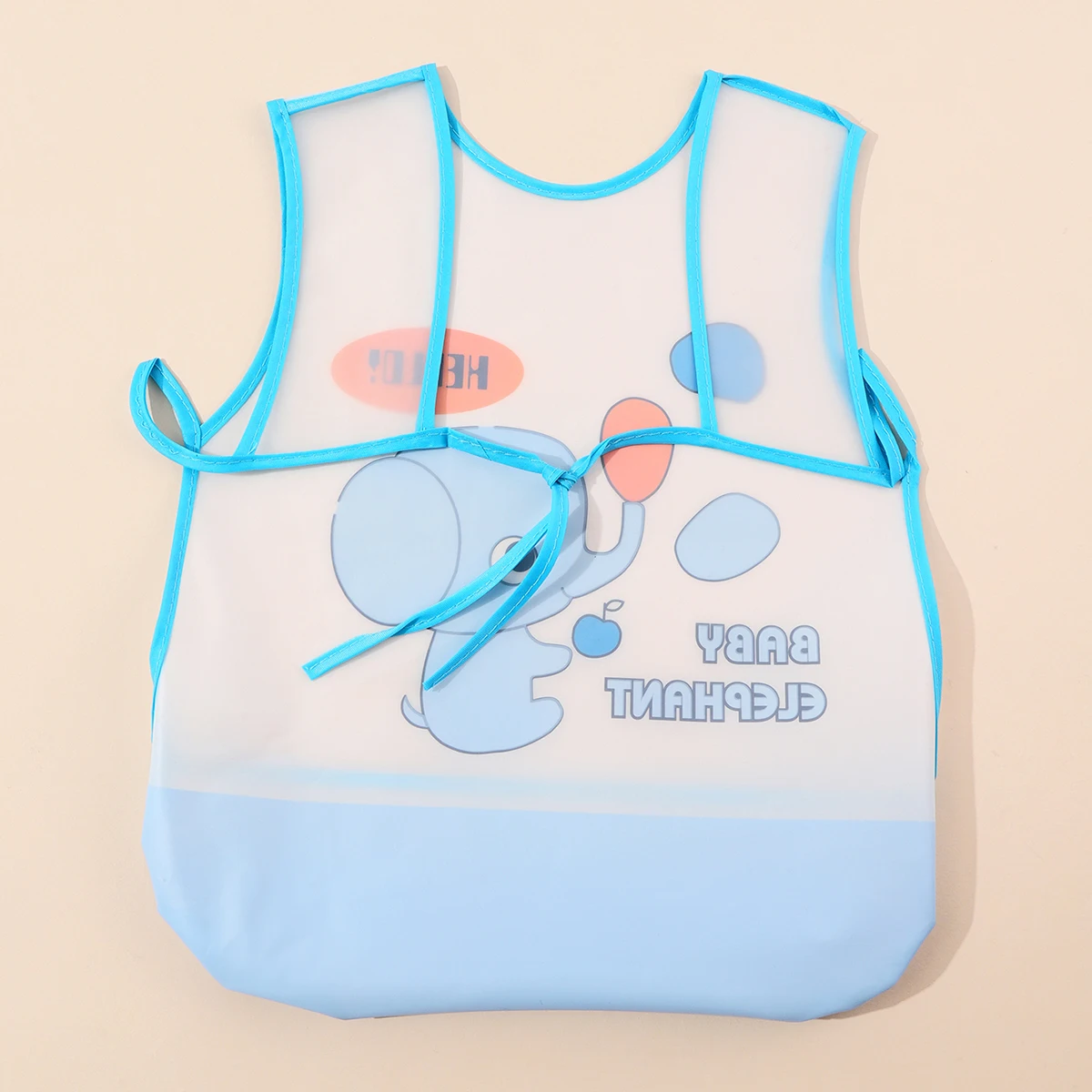 Waterproof Baby Bibs for Infant Toddler Boys Girls Sleeveless Feeding Apron Cartoon Animals Child Kids Bib