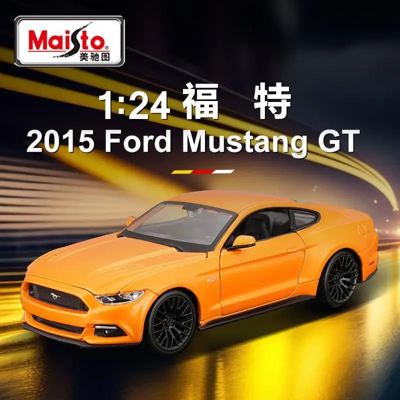 

Maisto 1:24 Ford Mustang GT Alloy Car Model Exquisite Collectible Decoration Ideal Boys Birthday Gift