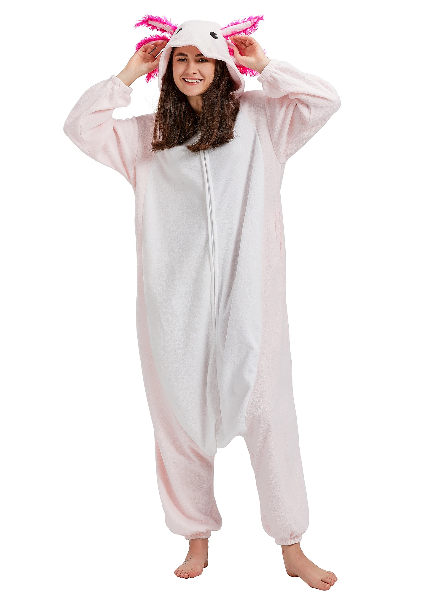 Unisex Adult Onesies Animal Cosplay One Piece Pajamas Kigurumi Sleepwear Costume