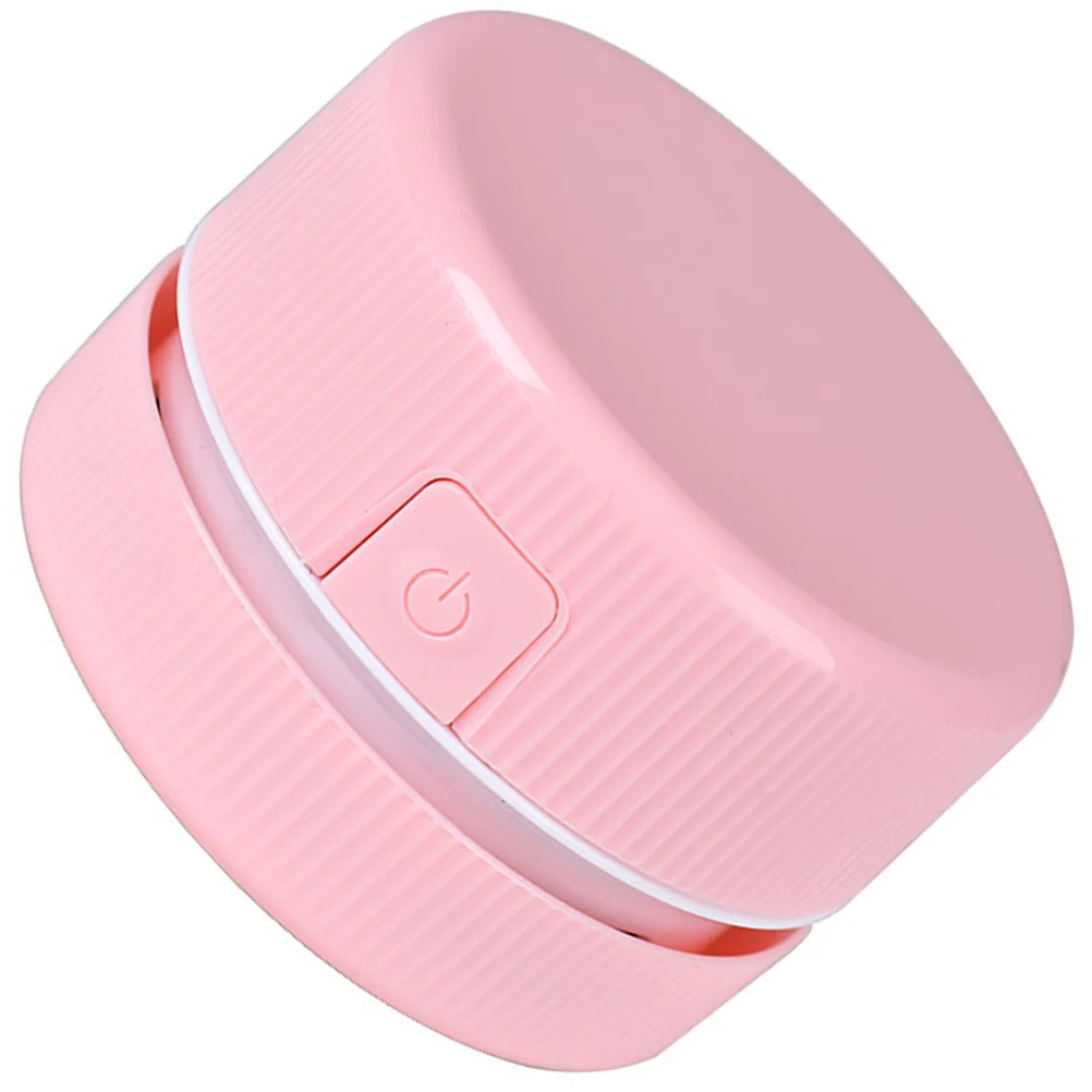 

Handheld Vacuum Cleaner Pink Mini Portable Desk Cleaner for Home Office Car Non Lightweight Premium Plastic Material