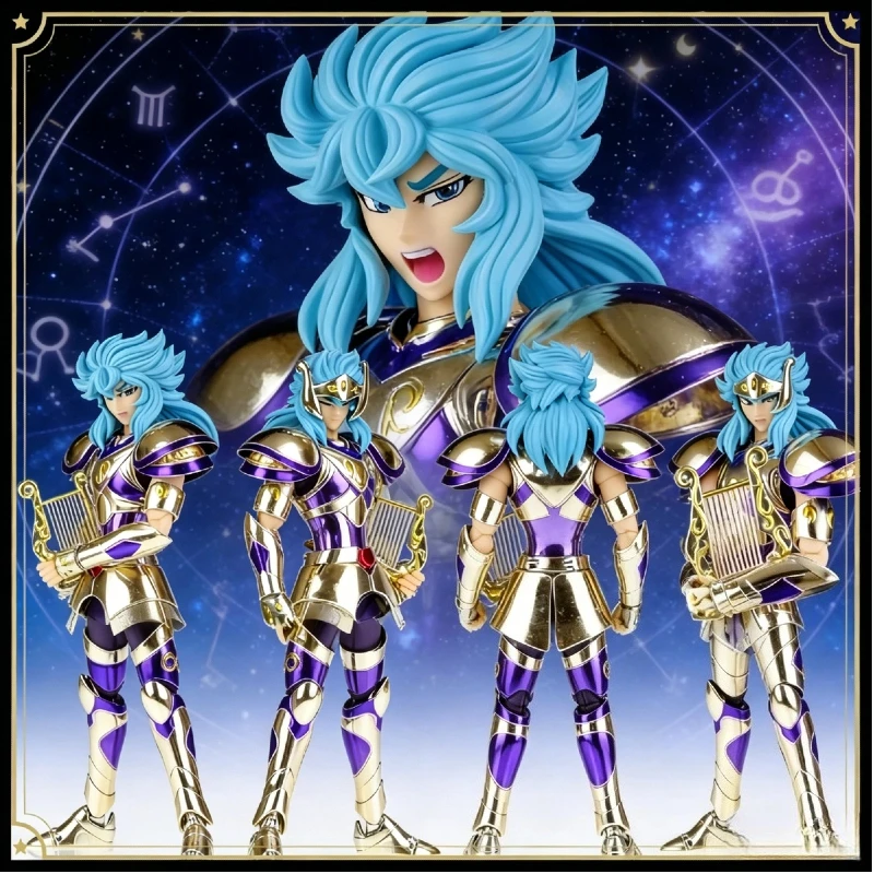 

В НАЛИЧИИ: Коллекционная аниме-фигурка CS Model Saint Seiya Myth Cloth EX Лира Орфеус Эвридида, Металлические доспехи Серебряных Святых