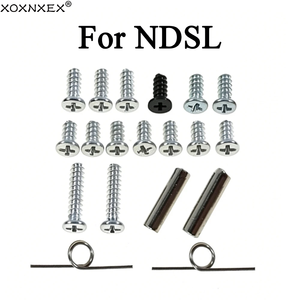 1 Satz neue Schrauben + L-R-Federn + kleine Metallbeschläge für Federbeine, kompletter Satz für NDS Lite NDSL
