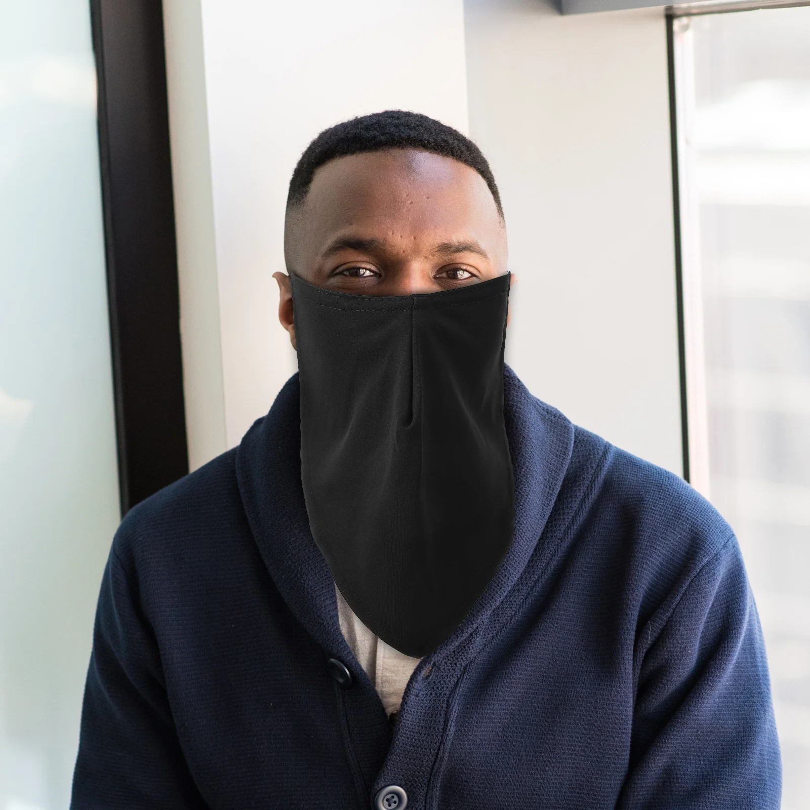 

Beard Cover Mask Men Facial Protection Comfortable Windproof Breathable Reusable Outdoor Face Cover Beard Mask