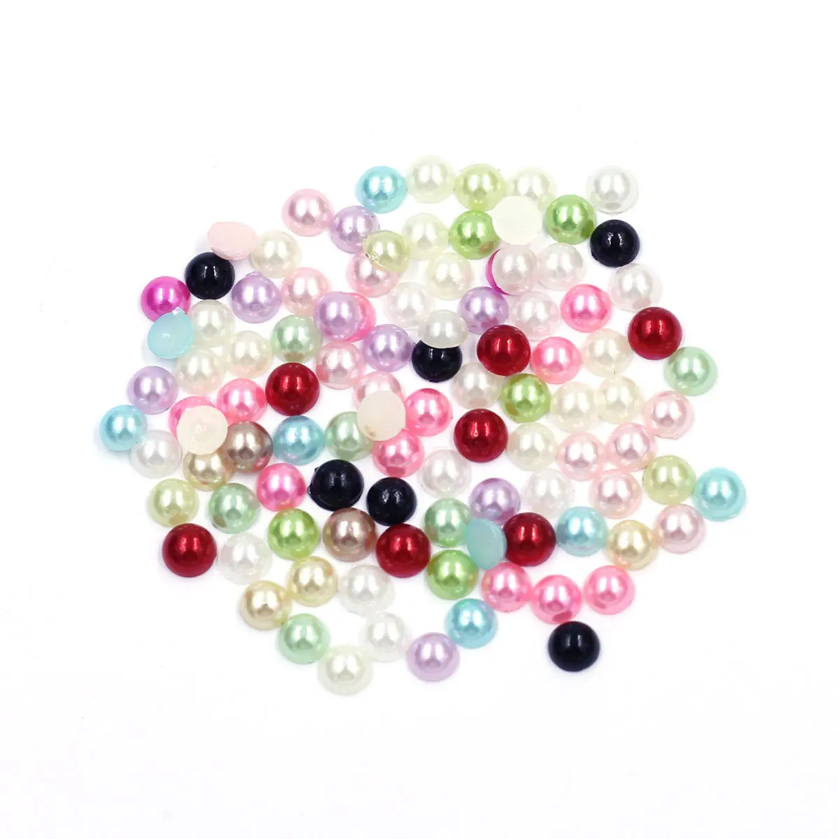 Mixed Mini Resin Round Cameos Charm Cabochons 5/6mm/7mm Flatback Handmade Embelissement Crafts Accessories Nail Art Decoration