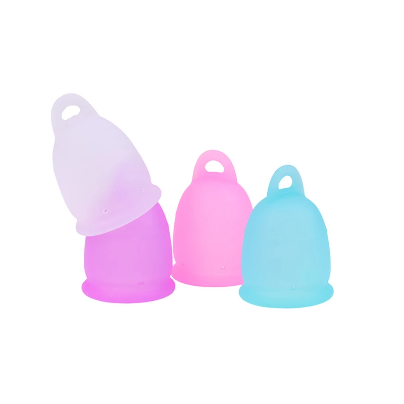 Portable Menstrual Cup Medical Silicone Leak-proof Lady Women Menstrual Period Cup With Storage Case Feminine Hygiene Product