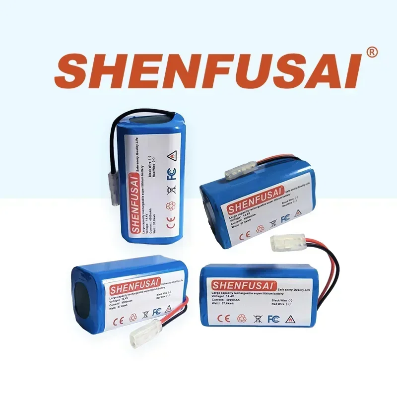 4S1P 14.4V 4000mAh lithium-ion battery pack, suitable for Xiaomi Robot G1 SKV4136GL H18650CH R30 R35