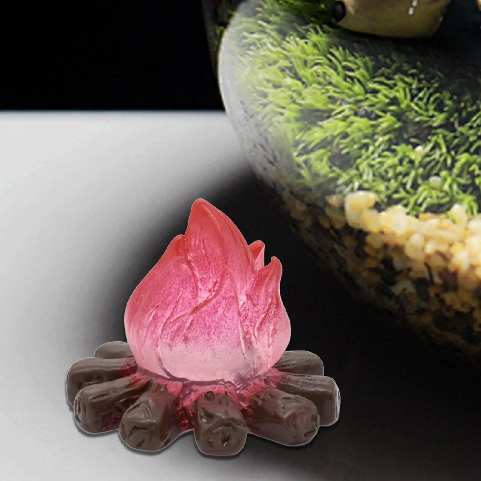 Decorazione per accessori per bambole da falò per casa delle bambole 1/12 per la camera da letto delle feste in casa