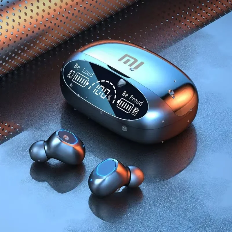 Xiaomi M22 Wireless Bluetooth Earphone Original TWS Stereo Digital Display Headset Noise Reduction Sports Headphones With Mic