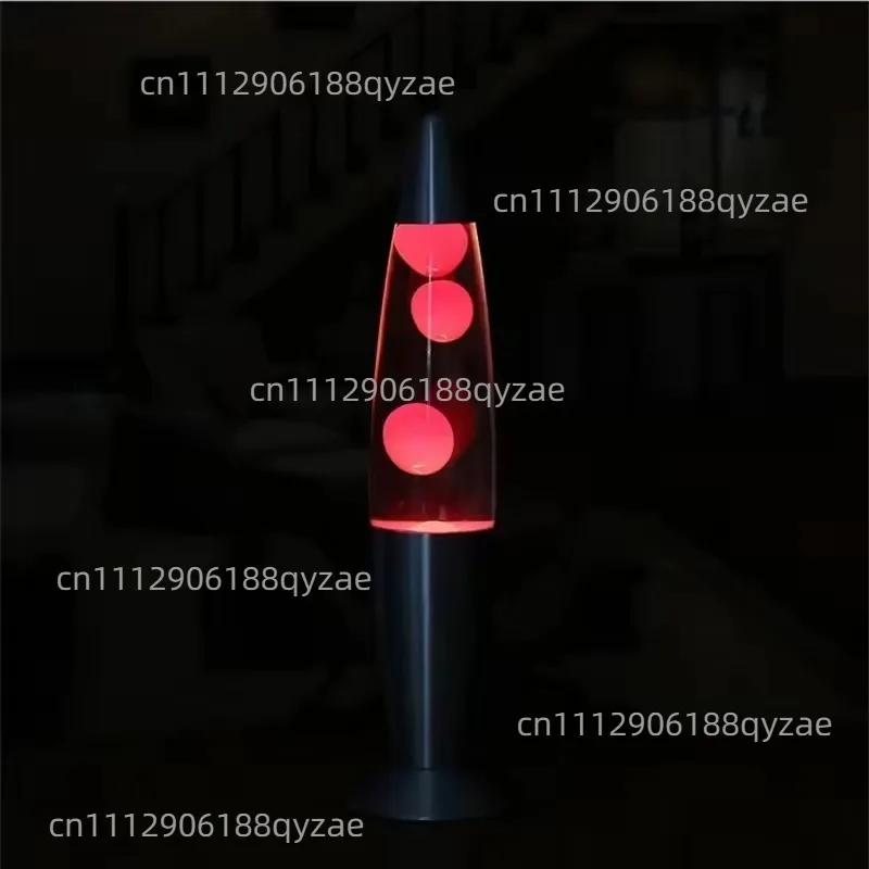 European standard lava lamp metal bottom wax lamp volcanic lava lamp, creative decorative