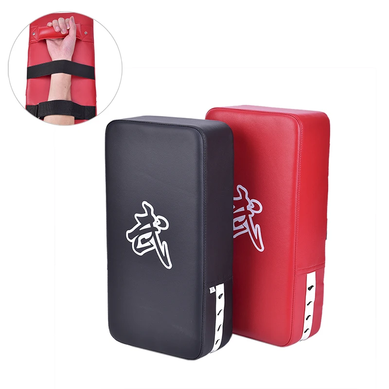 （Summer4）Punching Bag Boxing Pad Sand Bag Hand Kicking Pad PU Leather Training Gear Foot