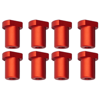 8Pc Woodworking Bench Dog,Aluminum Alloy Workbench Peg T-Track Planing Stop Positioning Planing Plug For Dog Hole (20Mm)
