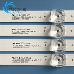 LED Backlight strip 10 Lamp for JL.D550A1330-006BS-M_V01 5.0 3080555F30DTZ001 55DM7700 U55E7000E ST-5540USC DM-LED55UQ32