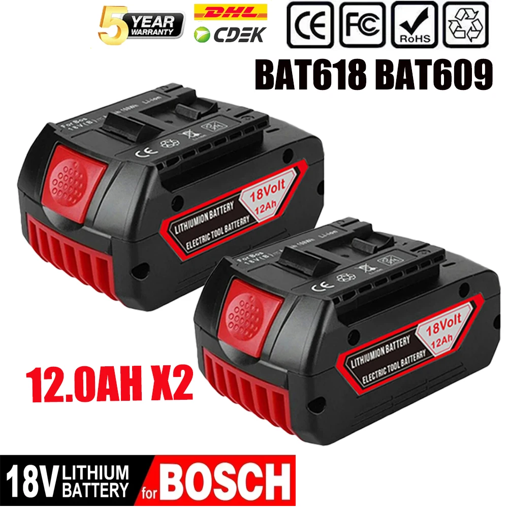 NEW Suitable for Bosch 18V professional system Draadloze tool Bat609 Bat618 Gba18v80 ultra long endurance electric tool battery