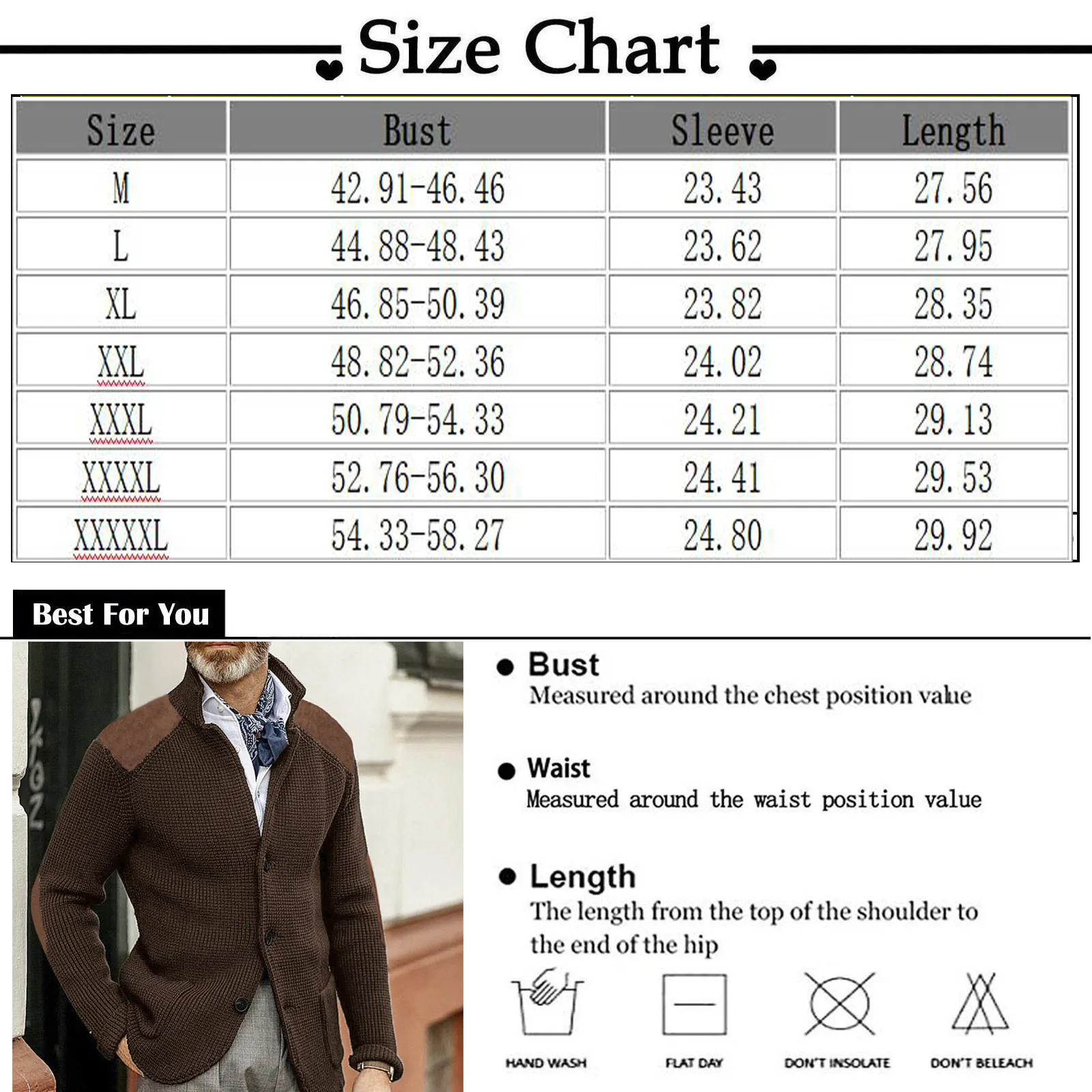 Abbigliamento da uomo in stile britannico Cardigan in maglia autunno inverno nuova moda monopetto nero colletto alla coreana maglione lavorato a maglia cappotti da uomo