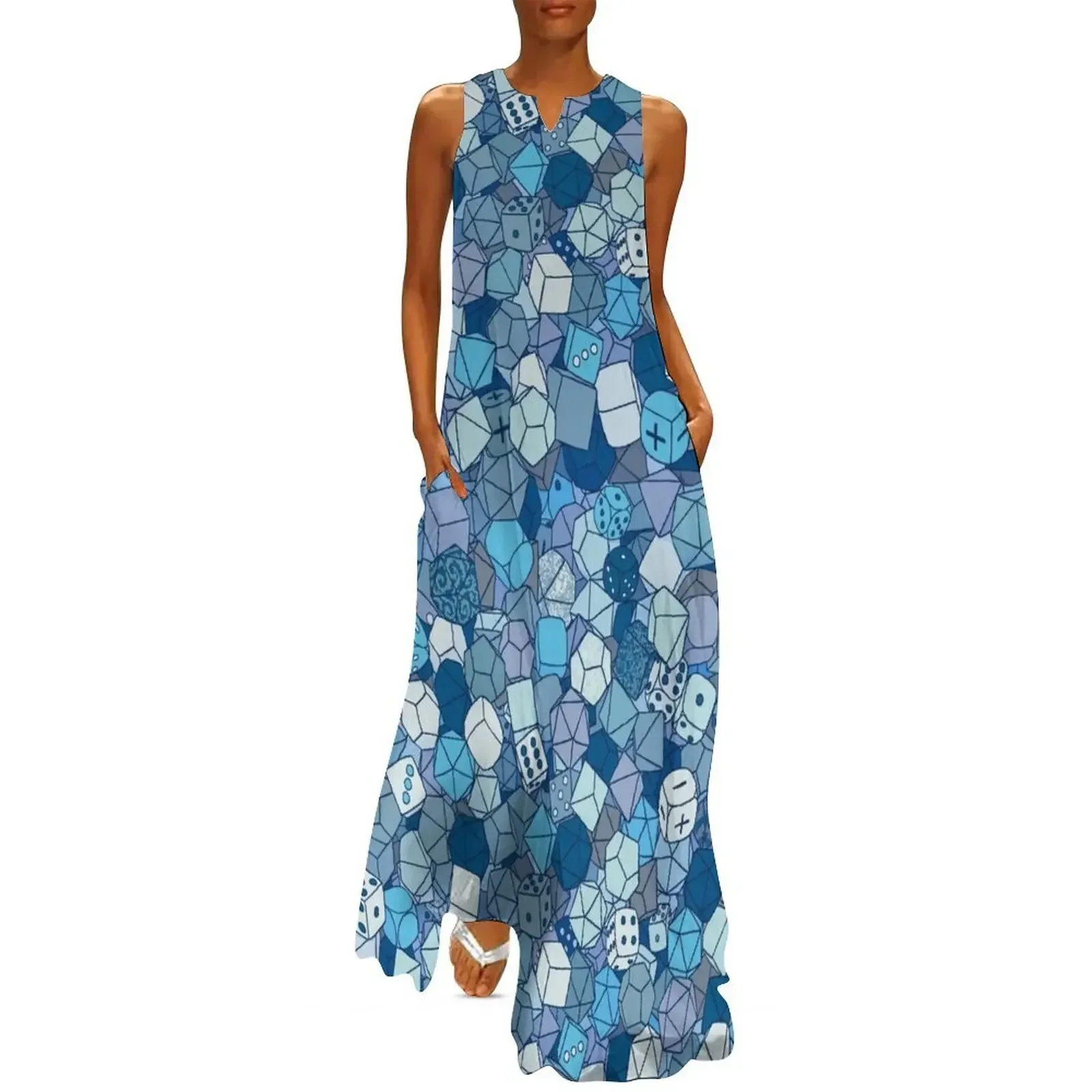 

Frost Dice Long Dress summer dress womens 2025 prom dresses summer dresses women 2025 women's dresses luxury Dress