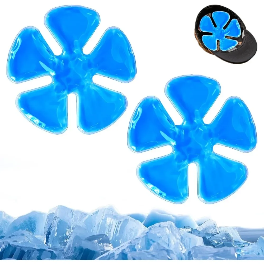 Head Ice Pack Hat Ice Pack for Headache Migraine Relief Hot Cold Therapy Cap Cooling Hat for Fever Stress & Post-Sports Recovery
