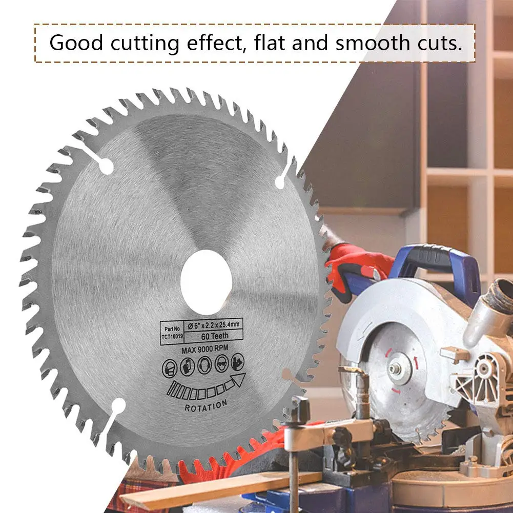 1pc Carbide Tip Alloy Wood Cutting Saw Blade 4