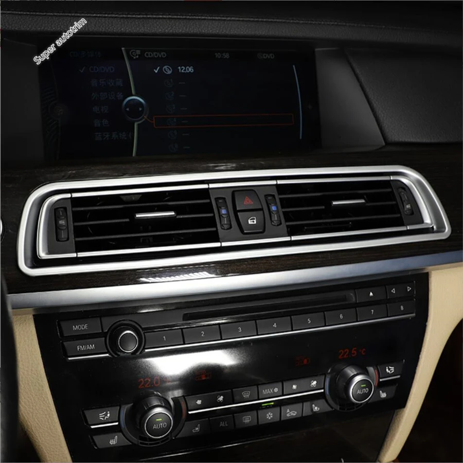 

Window Lift / Head Light Lamp Button / Steering Wheel Cover Trim Matte For BMW 7 Series F01 F02 F03 F04 2009 - 2015 Accessories