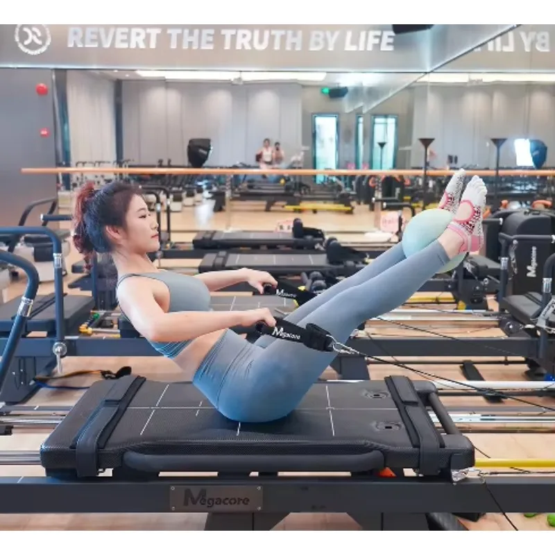 

Megacore Customize Stainless Steel Pilates Reformer Machine Exercise Equiment for Fitness