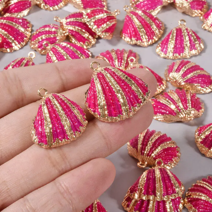 Natural Seashell Conch Pendants for DIY Jewellery Making