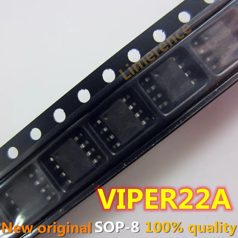 10pcs VIPER22AS VIPER22A 22A SOP-8  integrated circuit LCD power supply IC induction cooker power chip