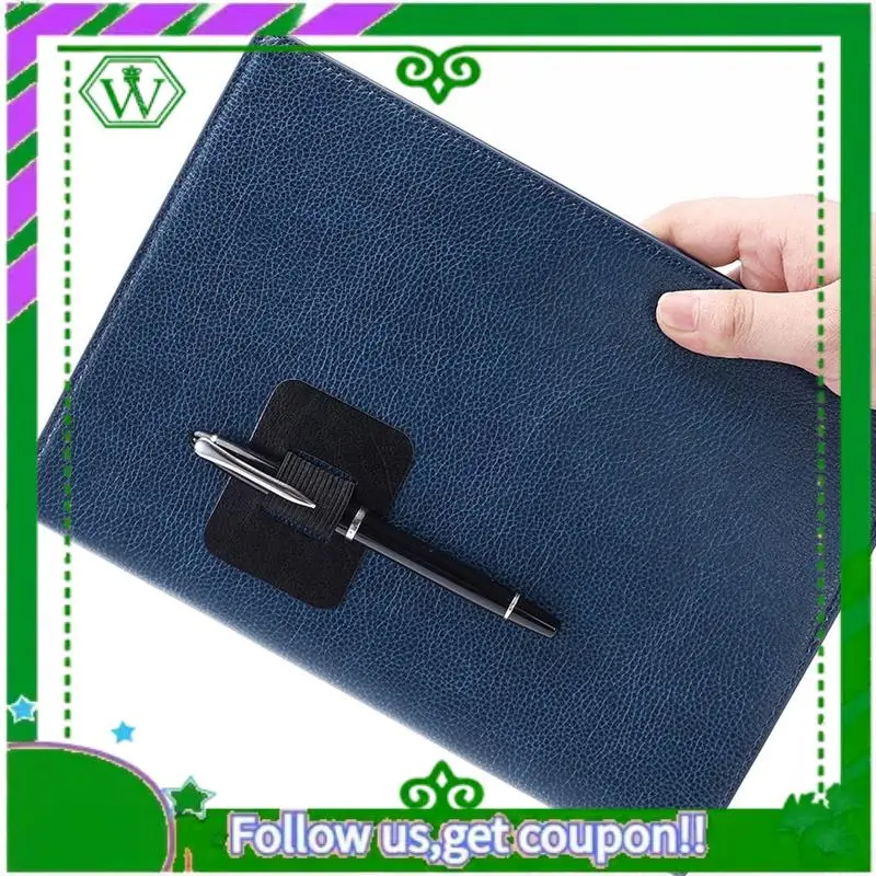 ABIK-10Piece Pen Holder For Notebooks Elastic Pen Holder Pen Holder Random Color 6.5X5cm