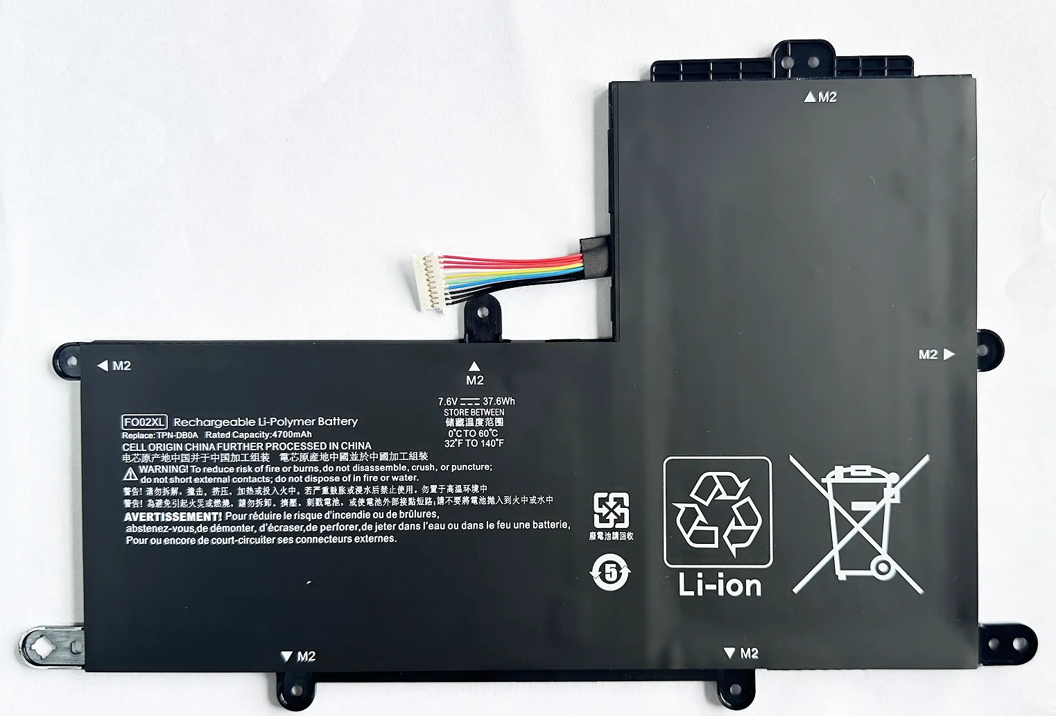 FO02XL Battery for HP Chromebook 11A-NA L97355-005 L97353-2D1 TPN-DB0A