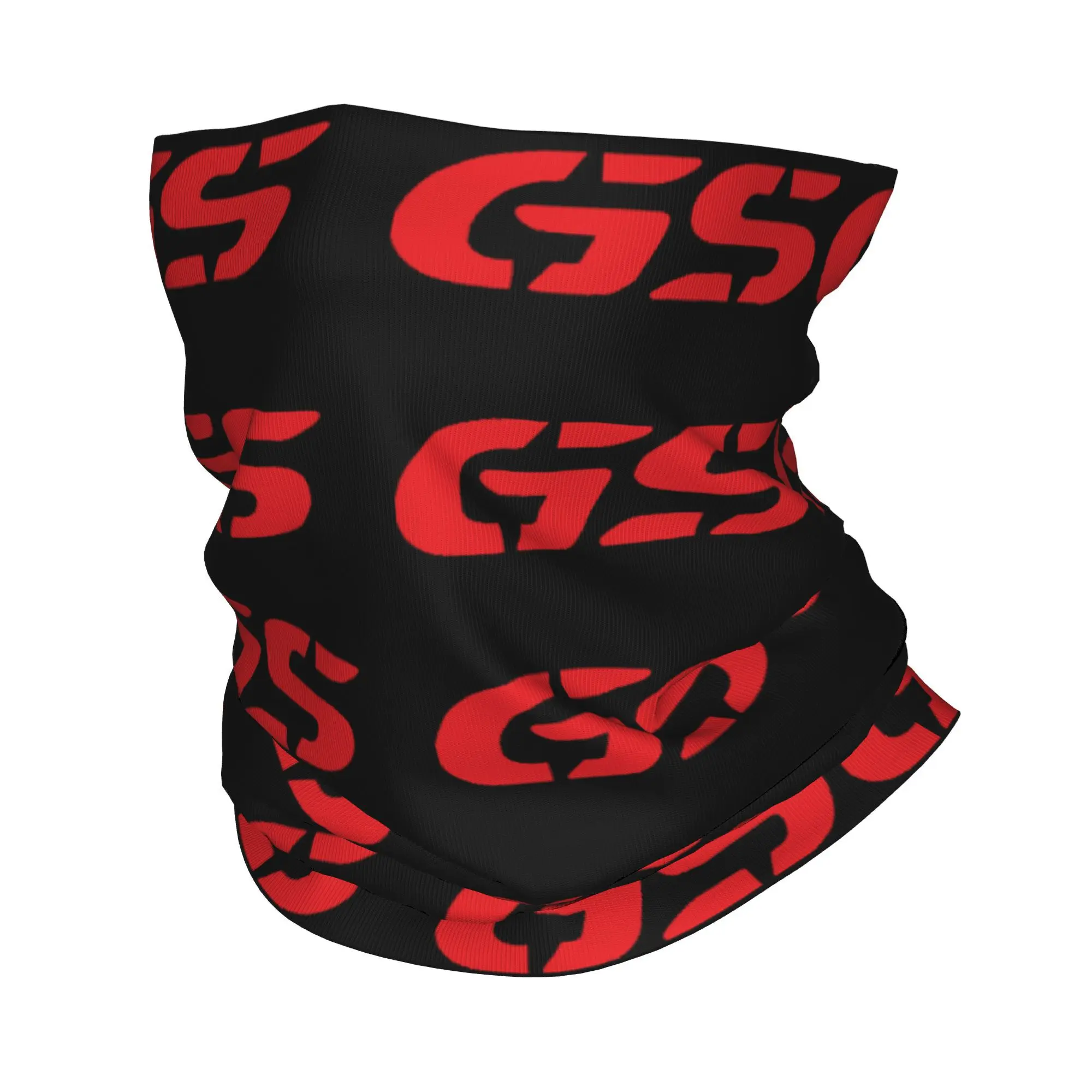 

Red GS Logo Bandana Neck Gaiter Printed Motocross Magic Scarf Warm Face Mask Cycling for Men Women Adult Breathable