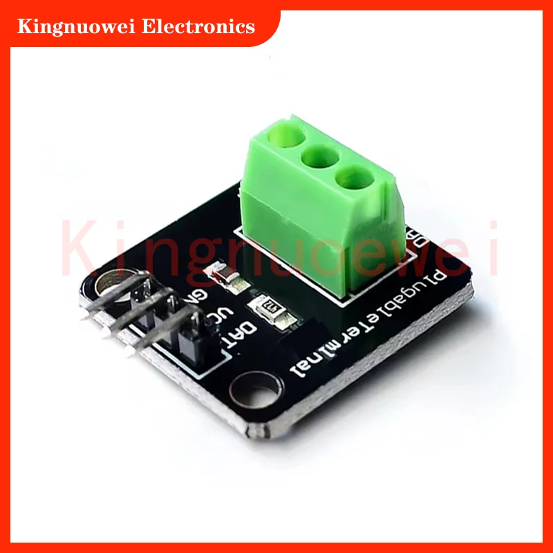 1-10pcs DS18B20 water temperature sensor kit module