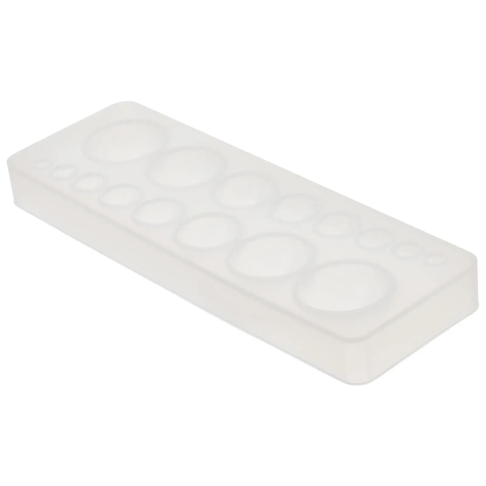 

Crystal Epoxy Silicone Mold Reusable DIY Time Shape Pendant Accessories Easy Clean Round Gem Jewelry Making