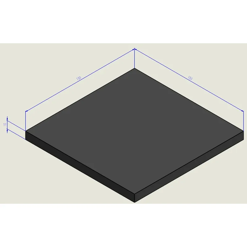 

Mounting plate for CNC Ball Screw Linear Guide Slide Stage150mm*150mm