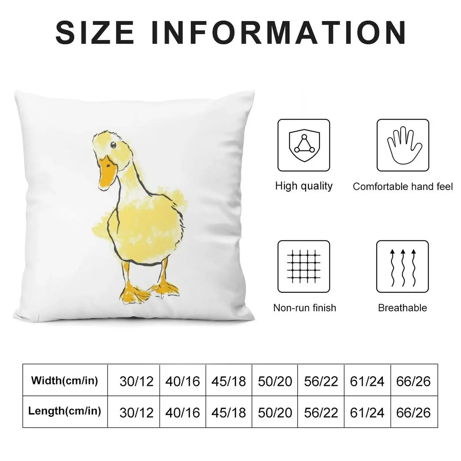 duck sketch Throw Pillow christmas supplies Sofa Cover New year pillow