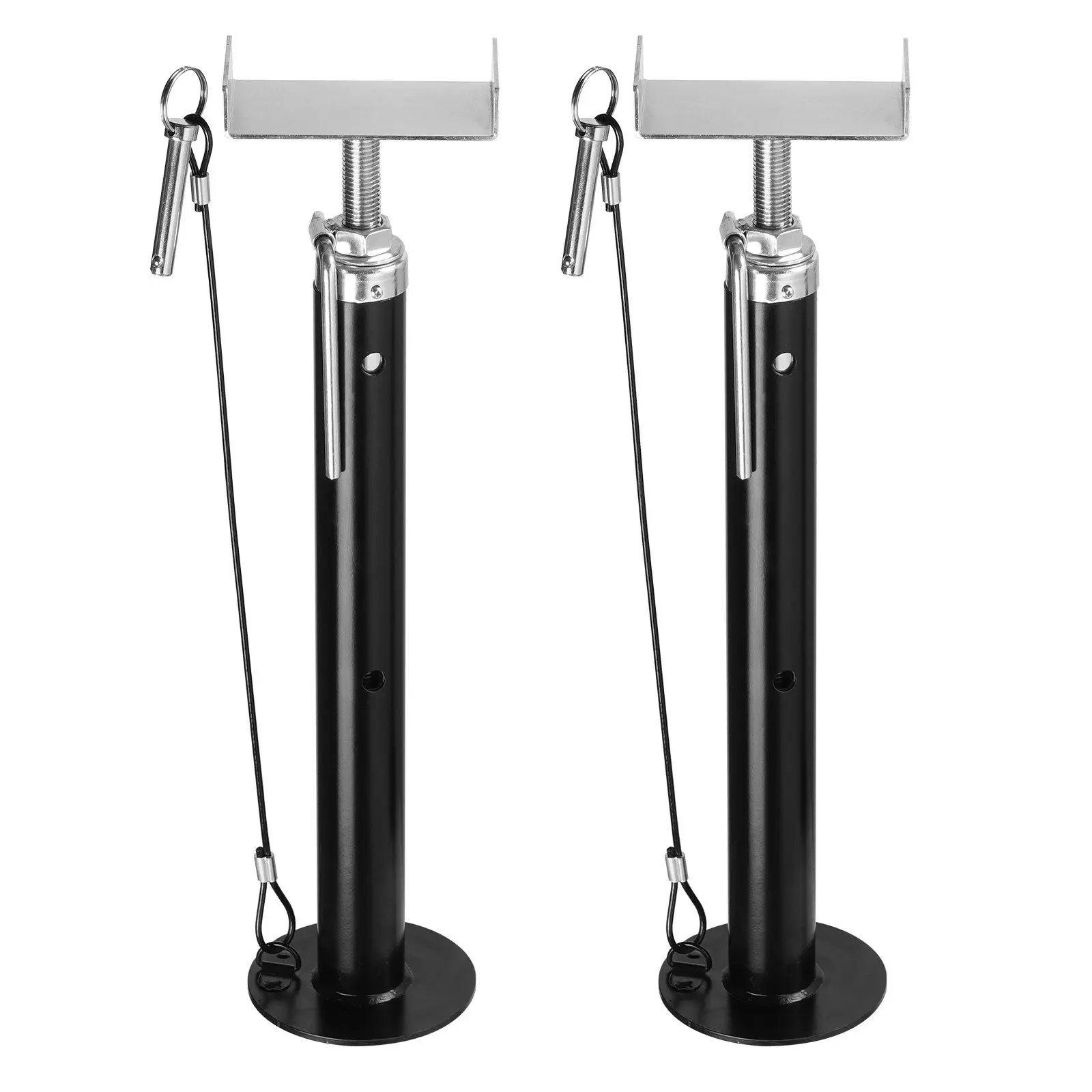 

5000lb Capacity Adjustable 20-48in RV Slide Out Stabilizer Jacks Durable Camper Support