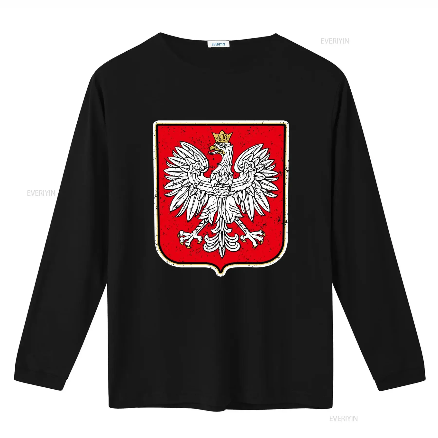 Poland Coat Of Arms T Shirt Vintage Eagle Design with Polish Flag Insignia Retro Softstyle for Patriotic Appeal vintage Washed